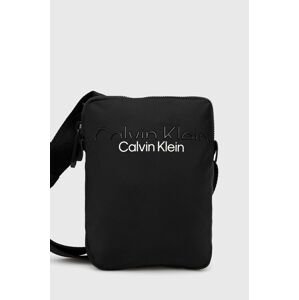 Ledvinka Calvin Klein černá barva