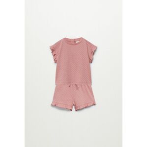 Mango Kids - Dětské pyžamo Dotti 80-104 cm