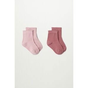 Mango Kids - Dětské ponožky WAVE (2-PACK)