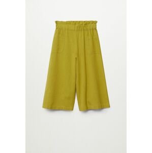 Mango Kids - Dětské kalhoty Harper 116-164 cm