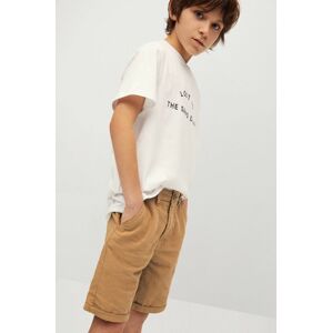 Mango Kids - Dětské kraťasy Linus 110-164 cm