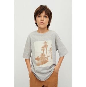 Mango Kids - Dětské tričko Sunset 116-164 cm