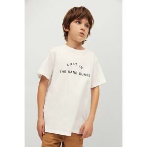 Mango Kids - Dětské tričko Sand 116-164 cm