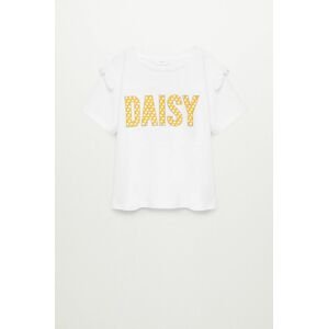 Mango Kids - Dětské tričko Daisy 116-164 cm