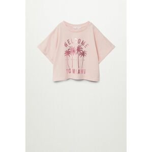 Mango Kids - Dětské tričko Vacances 116-164 cm