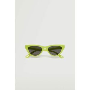 Sluneční brýle Mango dámské, zelená barva