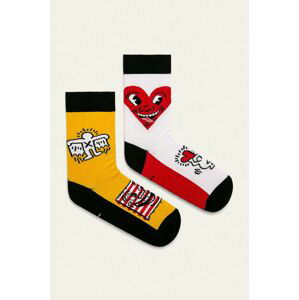 Medicine - Ponožky by Keith Haring (2-pack)