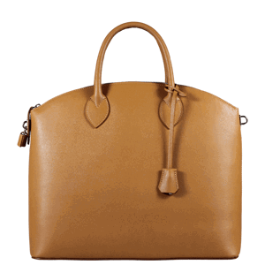 Genuine leather kabelky Ofelia Camel Chiaro