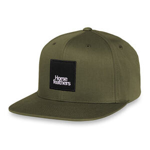 HORSEFEATHERS Kšiltovka Braden - olive GREEN