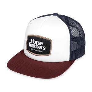 HORSEFEATHERS Kšiltovka Scanny - white WHITE