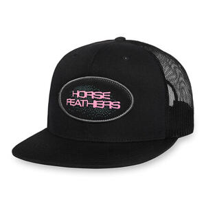 HORSEFEATHERS Kšiltovka Bunk - black BLACK