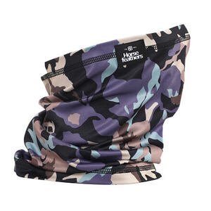 HORSEFEATHERS Nákrčník - flowers CAMO