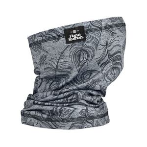 HORSEFEATHERS Nákrčník Lightweight - gray feathers GRAY