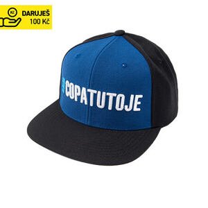 HORSEFEATHERS Snapback kšiltovka COPATUTOJE x HC Škoda Plzeň - blue/black BLUE