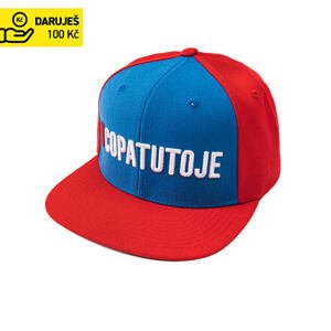 HORSEFEATHERS Snapback kšiltovka COPATUTOJE x FC Viktoria Plzeň - blue/red BLUE