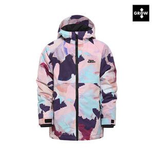 HORSEFEATHERS Dětská bunda Halia - abstract paint PINK velikost XL