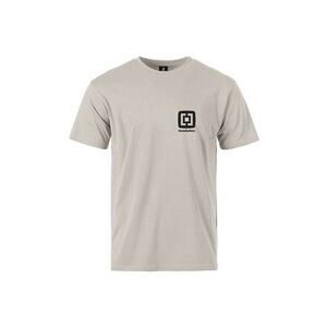 HORSEFEATHERS Triko Mini Logo - cement GRAY velikost L