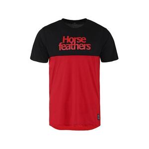 HORSEFEATHERS Bike triko Fury - true red RED velikost S