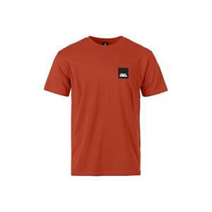 HORSEFEATHERS Triko Minimalist II - orange rust ORANGE velikost L