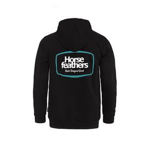 HORSEFEATHERS Mikina Bronco - black BLACK velikost L