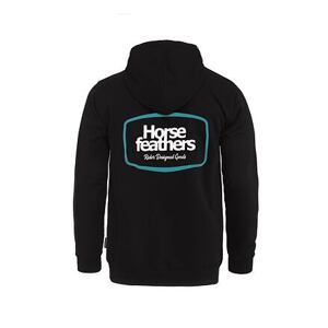 HORSEFEATHERS Mikina Bronco - black BLACK velikost S