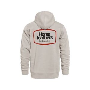 HORSEFEATHERS Mikina Bronco - cement GRAY velikost M