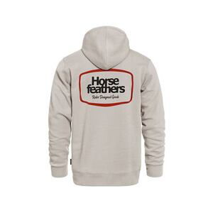 HORSEFEATHERS Mikina Bronco - cement GRAY velikost XL