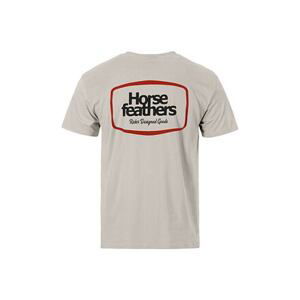 HORSEFEATHERS Triko Bronco - cement GRAY velikost M