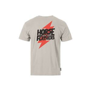 HORSEFEATHERS Triko Thunder II - cement GRAY velikost S