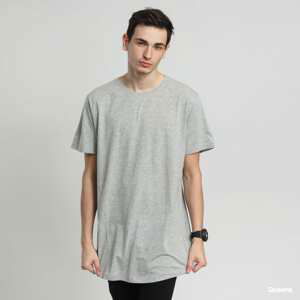 Tričko s krátkým rukávem Urban Classics Shaped Long Tee melange šedé