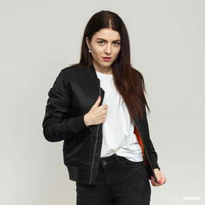 Dámský bomber Urban Classics Ladies Basic Bomber Jacket Black