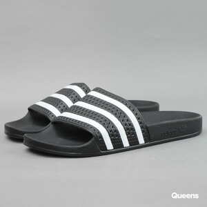 adidas Originals Adilette Black/ White/ Black