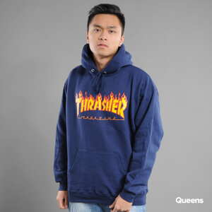 Mikina Thrasher Flame Logo Hoody navy