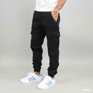 Cargo Pants Urban Classics Washed Cargo Twill Jogging Pants Black