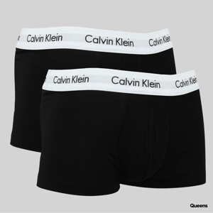 Calvin Klein 2 Pack Trunks Modern Cotton Stretch černé