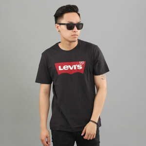 Tričko s krátkým rukávem Levi's ® Graphic Setin Neck HM Black
