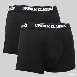 Urban Classics Modal Boxer Shorts Double-Pack černé