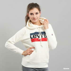 Dámská mikina Levi's ® Graphic Sport Hoodie bílá