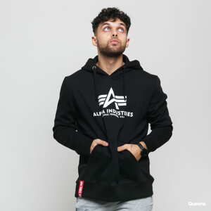 Mikina Alpha Industries Basic Hoody černá