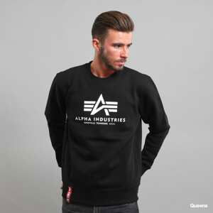 Mikina Alpha Industries Basic Sweater černá