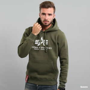 Mikina Alpha Industries Basic Hoody Green