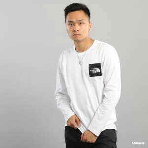 The North Face M L/S Fine Tee White