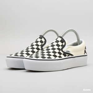 Vans Classic Slip-On Platform black & white checkerboard / white