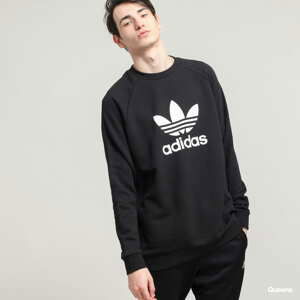 Mikina adidas Originals Trefoil Crew černá