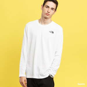 The North Face M L/S Easy Tee bílé