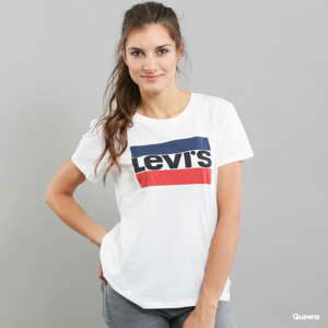 Dámské tričko Levi's ® The Perfect Tee Sportswear Logo bílé