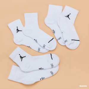 Ponožky Jordan U J Everyday Max Ankl 3Pack bílé