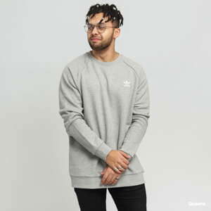 Mikina adidas Originals Essential Crew melange šedá