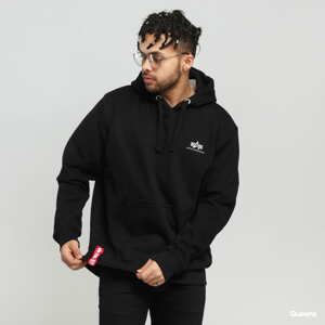 Mikina Alpha Industries Basic Hoody Small Logo černá