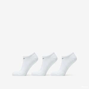 Ponožky Nike Nike Everyday Cushioned Training No-Show Socks 3-Pack White/ Black